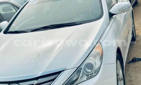 Sayi Na hannu Hyundai Sonata White Mota in Cotonou a Benin Sayi Na hannu Hyundai Sonata White Mota in Cotonou a Benin
