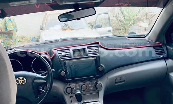 Sayi Na hannu Toyota Highlander Black Mota in Cotonou a Benin Sayi Na hannu Toyota Highlander Black Mota in Cotonou a Benin