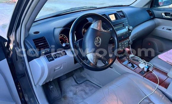 Sayi Na hannu Toyota Highlander Black Mota in Cotonou a Benin Sayi Na hannu Toyota Highlander Black Mota in Cotonou a Benin
