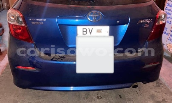 Acheter Occasion Voiture Toyota Matrix Bleu à Cotonou, Benin