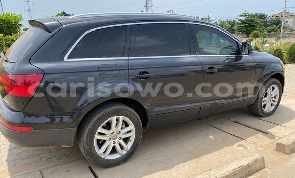 Sayi Na hannu Audi Q7 Black Mota in Cotonou a Benin Sayi Na hannu Audi Q7 Black Mota in Cotonou a Benin