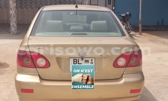 Acheter Occasion Voiture Toyota Corolla Marron à Cotonou, Benin Acheter Occasion Voiture Toyota Corolla Marron à Cotonou, Benin