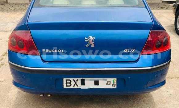 Sayi Na hannu Peugeot 407 Blue Mota in Cotonou a Benin Sayi Na hannu Peugeot 407 Blue Mota in Cotonou a Benin