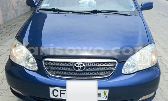 Sayi Na hannu Toyota Corolla Blue Mota in Cotonou a Benin Sayi Na hannu Toyota Corolla Blue Mota in Cotonou a Benin