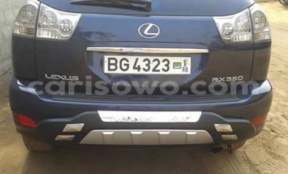 Buy Used Lexus RX 350 Blue Car in Cotonou in Benign Buy Used Lexus RX 350 Blue Car in Cotonou in Benign