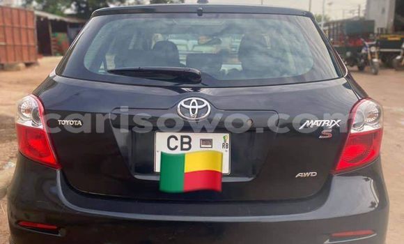 Acheter Occasion Voiture Toyota Matrix Noir à Cotonou, Benin Acheter Occasion Voiture Toyota Matrix Noir à Cotonou, Benin