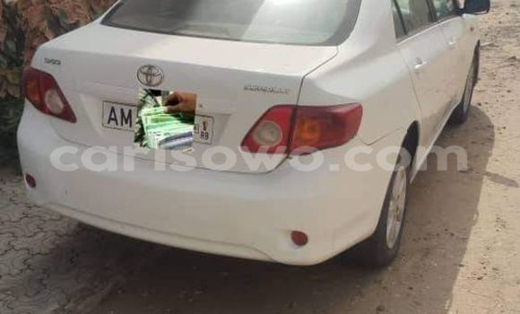 Acheter Occasion Voiture Toyota Corolla Blanc à Athieme, Mono Acheter Occasion Voiture Toyota Corolla Blanc à Athieme, Mono