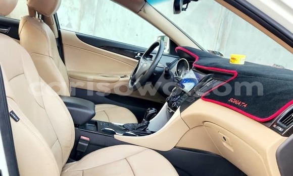 Sayi Na hannu Hyundai Sonata White Mota in Cotonou a Benin Sayi Na hannu Hyundai Sonata White Mota in Cotonou a Benin