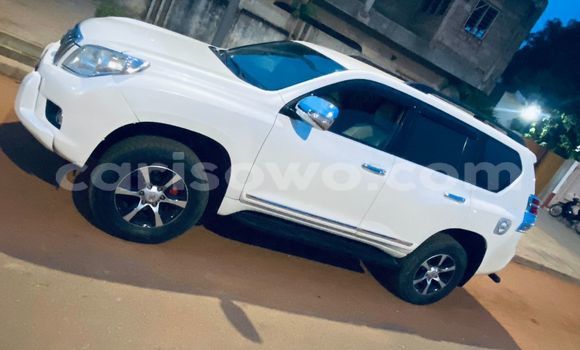 Acheter Occasion Voiture Toyota Land Cruiser Prado Blanc à Cotonou, Benin Acheter Occasion Voiture Toyota Land Cruiser Prado Blanc à Cotonou, Benin