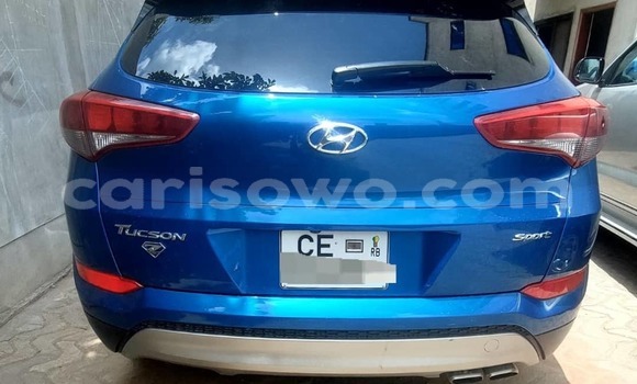 Sayi Na hannu Hyundai Tucson Blue Mota in Cotonou a Benin