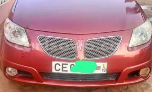 Acheter Occasion Voiture Pontiac Vibe Rouge à Cotonou, Benin