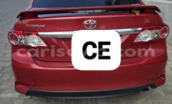 Buy Used Toyota Corolla Spacio Red Car in Cotonou in Benign