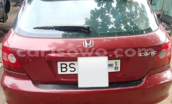 Acheter Occasion Voiture Honda Civic Rouge à Cotonou, Benin