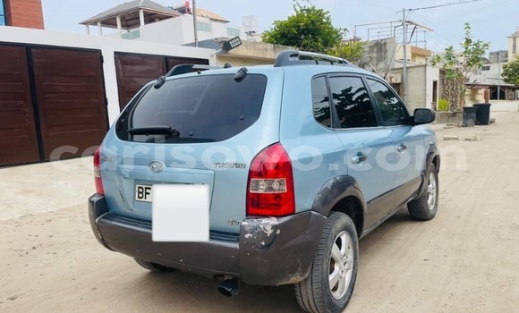 Sayi Na hannu Hyundai Tucson Blue Mota in Cotonou a Benin