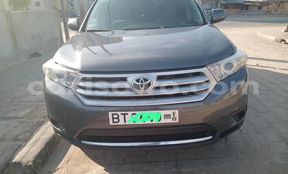 Acheter Occasion Voiture Toyota Highlander Gris à Cotonou, Benin