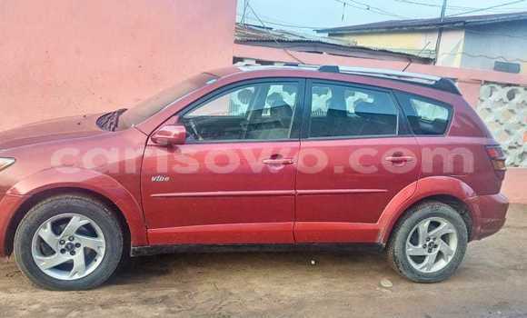Sayi Na hannu Pontiac Vibe Red Mota in Cotonou a Benin Sayi Na hannu Pontiac Vibe Red Mota in Cotonou a Benin