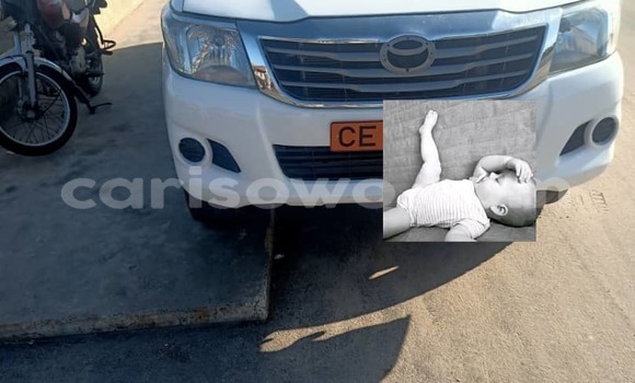 Sayi Na hannu Toyota Hilux White Mota in Cotonou a Benin