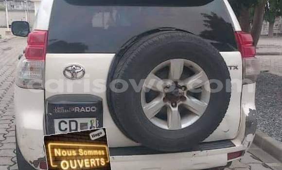 Acheter Occasion Voiture Toyota Prado Blanc à Abomey Calavi, Benin Acheter Occasion Voiture Toyota Prado Blanc à Abomey Calavi, Benin