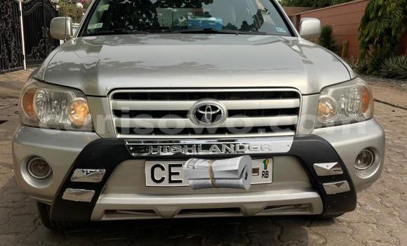 Buy Used Toyota Highlander Silver Car in Cotonou in Benign