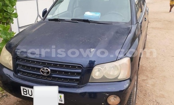 Ra Àlòkù Toyota Highlander Blue Ọkọ̀ in Cotonou ni Benin Ra Àlòkù Toyota Highlander Blue Ọkọ̀ in Cotonou ni Benin