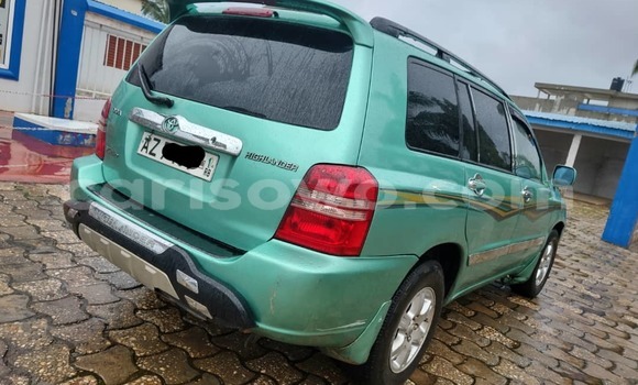 Sayi Na hannu Toyota Highlander Green Mota in Cotonou a Benin