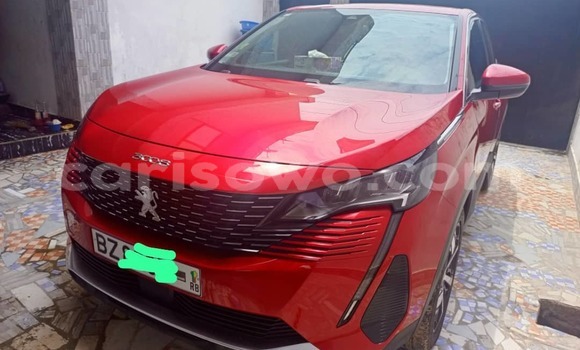 Acheter Occasion Voiture Peugeot 3008 Rouge à Cotonou, Benin