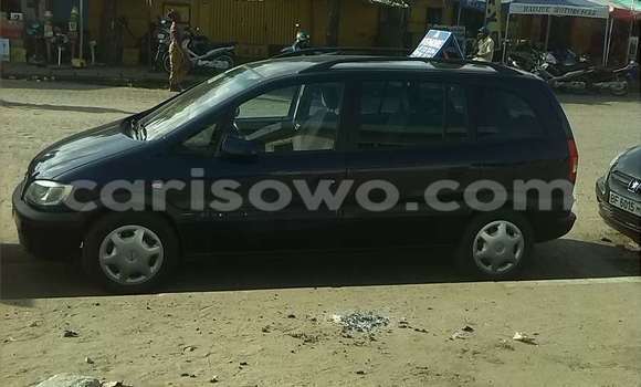 Buy Used Opel Zafira Blue Car in Cotonou in Benign Buy Used Opel Zafira Blue Car in Cotonou in Benign