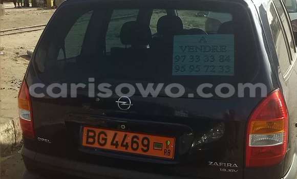 Buy Used Opel Zafira Blue Car in Cotonou in Benign Buy Used Opel Zafira Blue Car in Cotonou in Benign