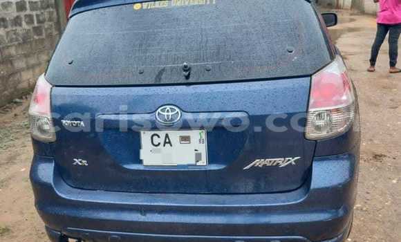 Acheter Occasion Voiture Toyota Matrix Bleu à Cotonou, Benin Acheter Occasion Voiture Toyota Matrix Bleu à Cotonou, Benin