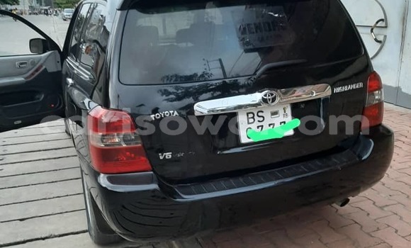 Buy Used Toyota Highlander Black Car in Cotonou in Benign Buy Used Toyota Highlander Black Car in Cotonou in Benign