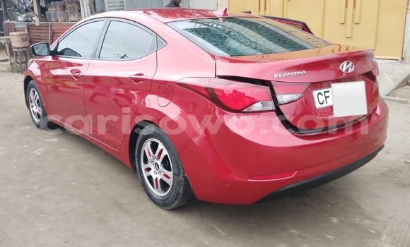 Sayi Na hannu Hyundai Elantra Red Mota in Cotonou a Benin Sayi Na hannu Hyundai Elantra Red Mota in Cotonou a Benin