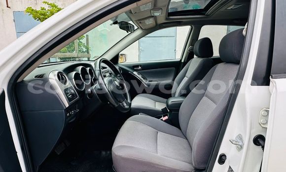 Buy Used Toyota Matrix White Car in Cotonou in Benign Buy Used Toyota Matrix White Car in Cotonou in Benign