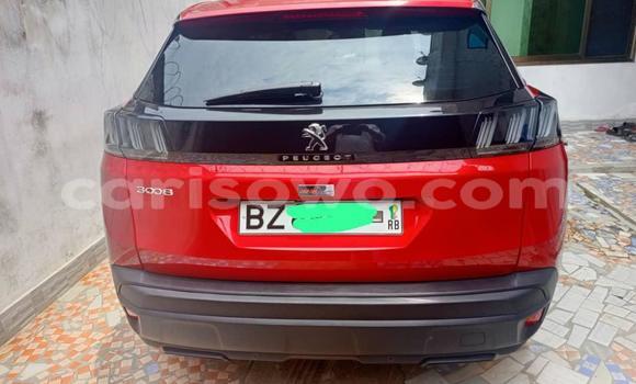 Buy Used Peugeot 3008 Red Car in Cotonou in Benign