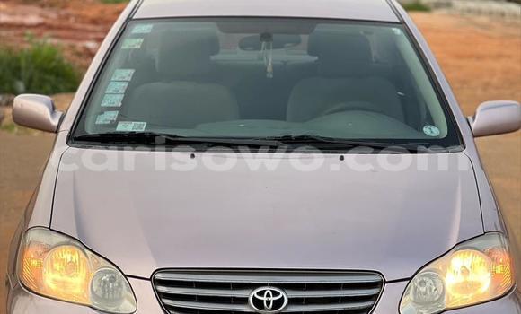 Sayi Na hannu Toyota Corolla Azurfa Mota in Cotonou a Benin Sayi Na hannu Toyota Corolla Azurfa Mota in Cotonou a Benin