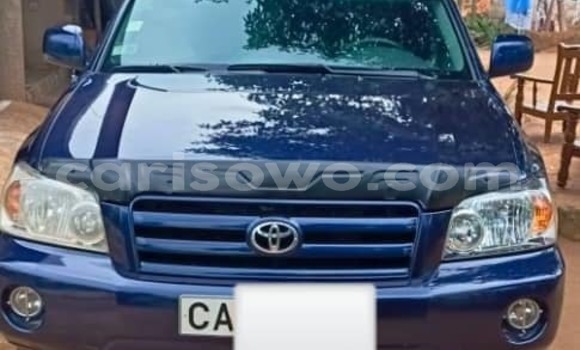 Acheter Occasion Voiture Toyota Highlander Bleu à Cotonou, Benin