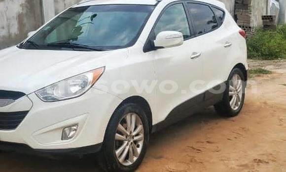 Sayi Na hannu Hyundai Tucson White Mota in Cotonou a Benin Sayi Na hannu Hyundai Tucson White Mota in Cotonou a Benin