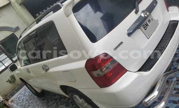 Sayi Na hannu Toyota Highlander White Mota in Cotonou a Benin Sayi Na hannu Toyota Highlander White Mota in Cotonou a Benin