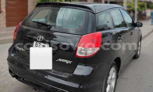 Buy Used Toyota Matrix Black Car in Cotonou in Benign