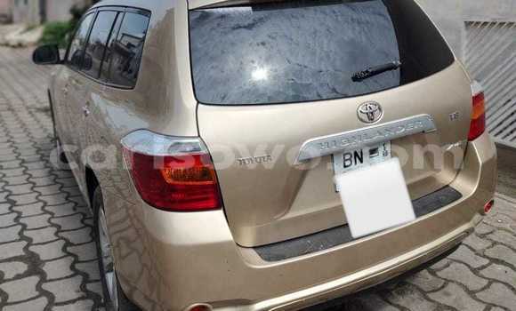 Acheter Occasion Voiture Toyota Highlander Gris à Cotonou, Benin