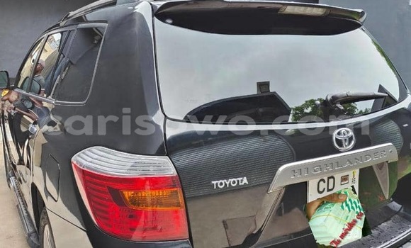 Sayi Na hannu Toyota Highlander Black Mota in Cotonou a Benin