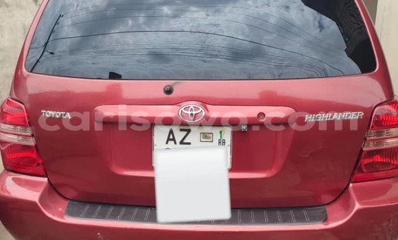 Ra Àlòkù Toyota Highlander Red Ọkọ̀ in Cotonou ni Benin Ra Àlòkù Toyota Highlander Red Ọkọ̀ in Cotonou ni Benin