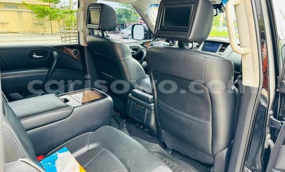 Sayi Na hannu Infiniti QX56 Black Mota in Cotonou a Benin Sayi Na hannu Infiniti QX56 Black Mota in Cotonou a Benin