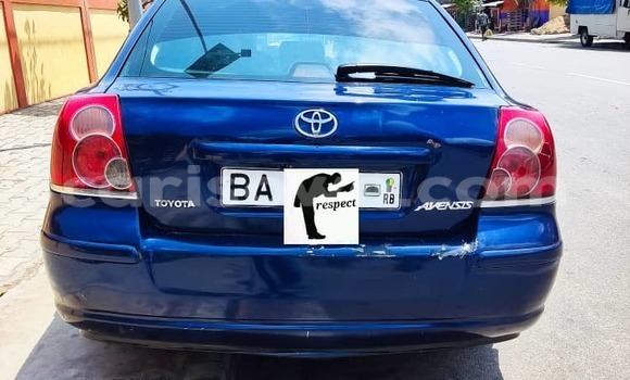 Buy Used Toyota Avensis Blue Car in Cotonou in Benign Buy Used Toyota Avensis Blue Car in Cotonou in Benign