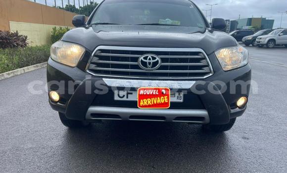 Buy Used Toyota Highlander Black Car in Cotonou in Benign