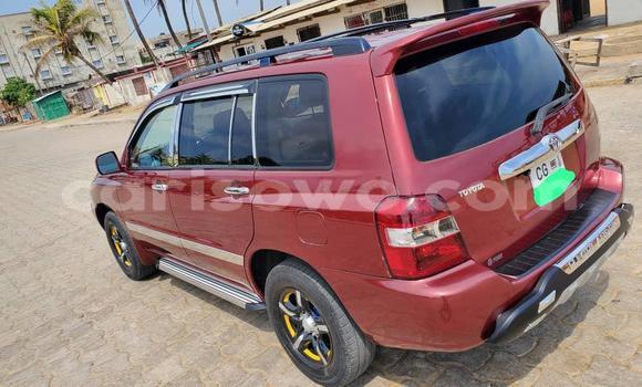 Buy Used Toyota Highlander Red Car in Cotonou in Benign Buy Used Toyota Highlander Red Car in Cotonou in Benign