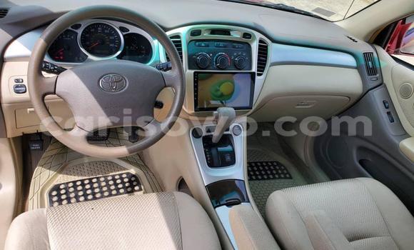 Buy Used Toyota Highlander Red Car in Cotonou in Benign Buy Used Toyota Highlander Red Car in Cotonou in Benign