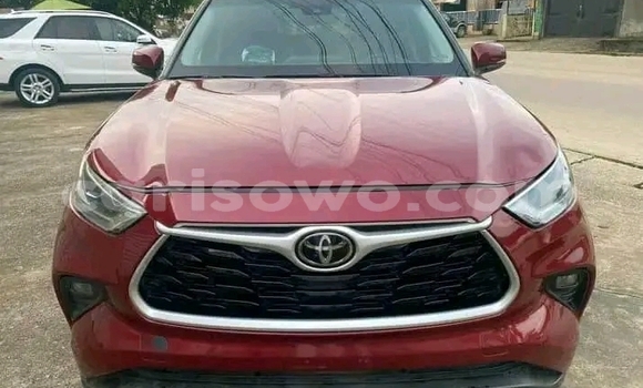 Buy Used Toyota Highlander Red Car in Cotonou in Benign