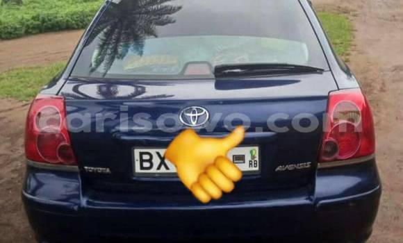 Buy Used Toyota Avensis Blue Car in Batia in Atacora Buy Used Toyota Avensis Blue Car in Batia in Atacora