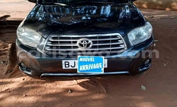 Buy Used Toyota Highlander Black Car in Cotonou in Benign Buy Used Toyota Highlander Black Car in Cotonou in Benign