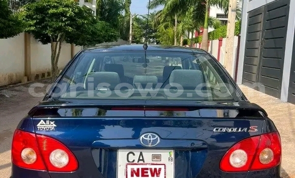 Sayi Na hannu Toyota Corolla Black Mota in Cotonou a Benin Sayi Na hannu Toyota Corolla Black Mota in Cotonou a Benin